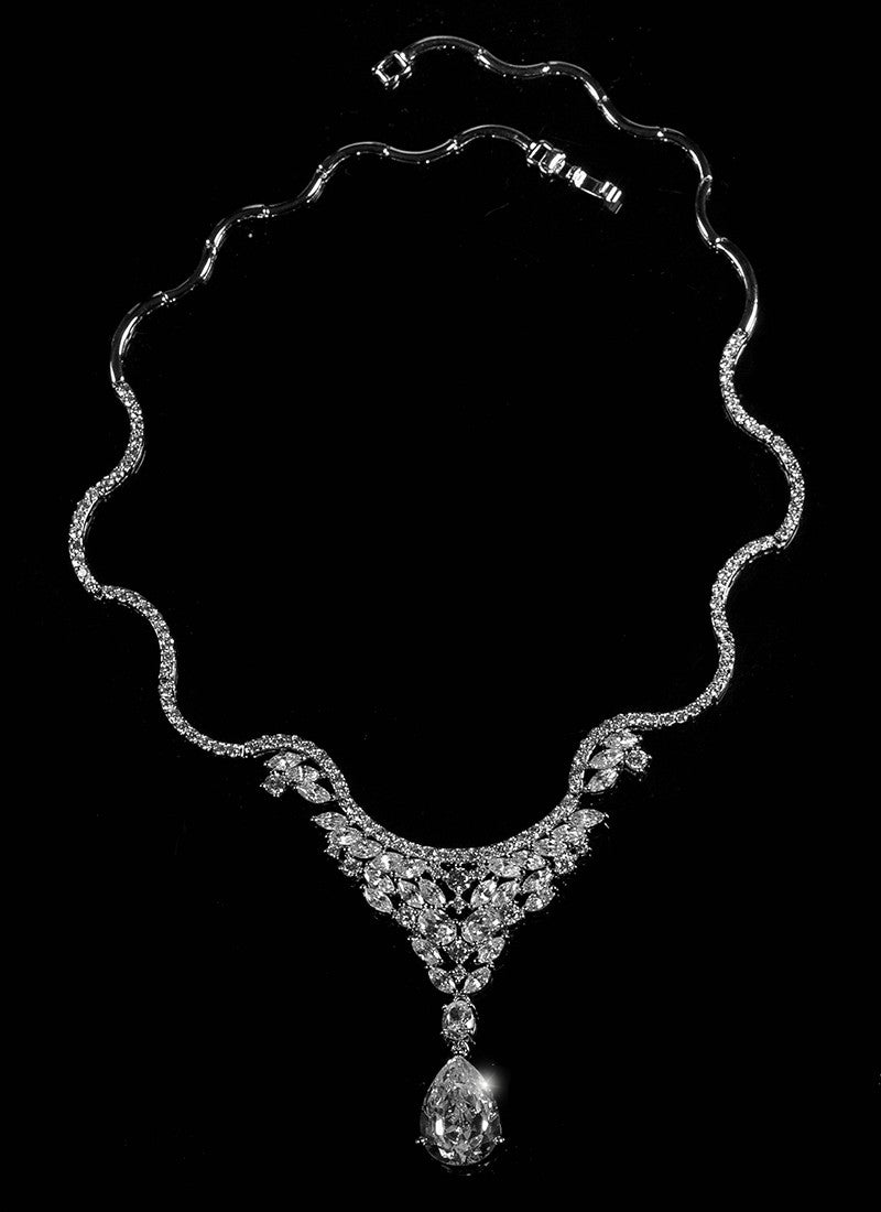 Melita Ornament Bib Necklace | 60ct