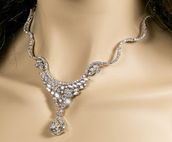 Melita Ornament Bib Necklace | 60ct