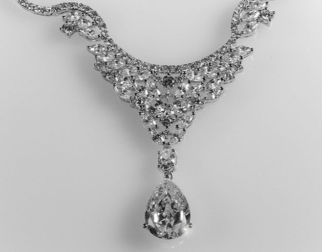 Melita Ornament Bib Necklace | 60ct