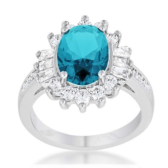 Chrisalee 10x8mm Oval CZ Ring | 2.7ct