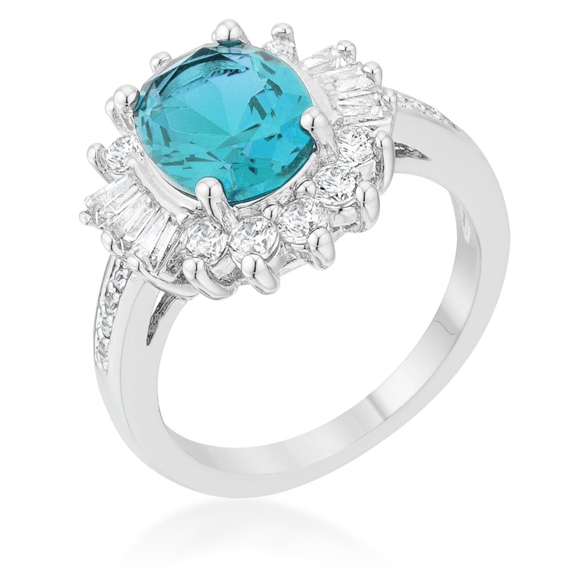 Chrisalee 10x8mm Oval CZ Ring | 2.7ct