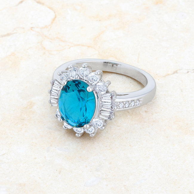 Chrisalee 10x8mm Oval CZ Ring | 2.7ct