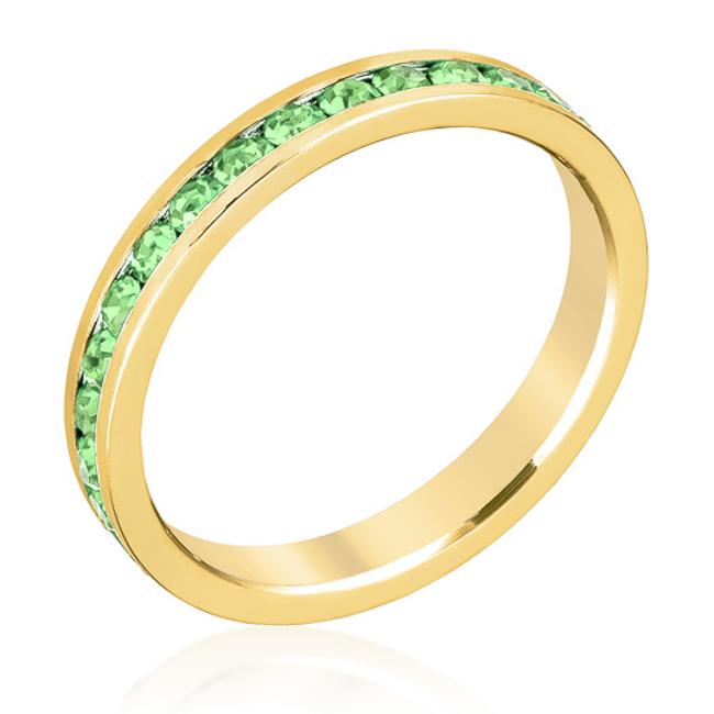 Gail 1.5mm Round Eternity Band Ring | 1ct