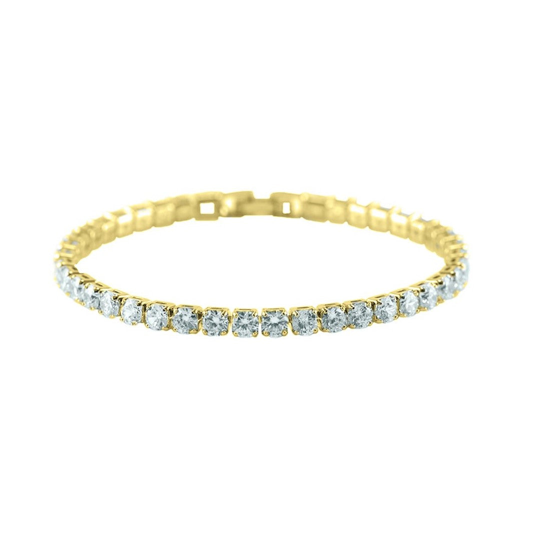 Micole 4mm Round CZ Tennis Bracelet – 7in