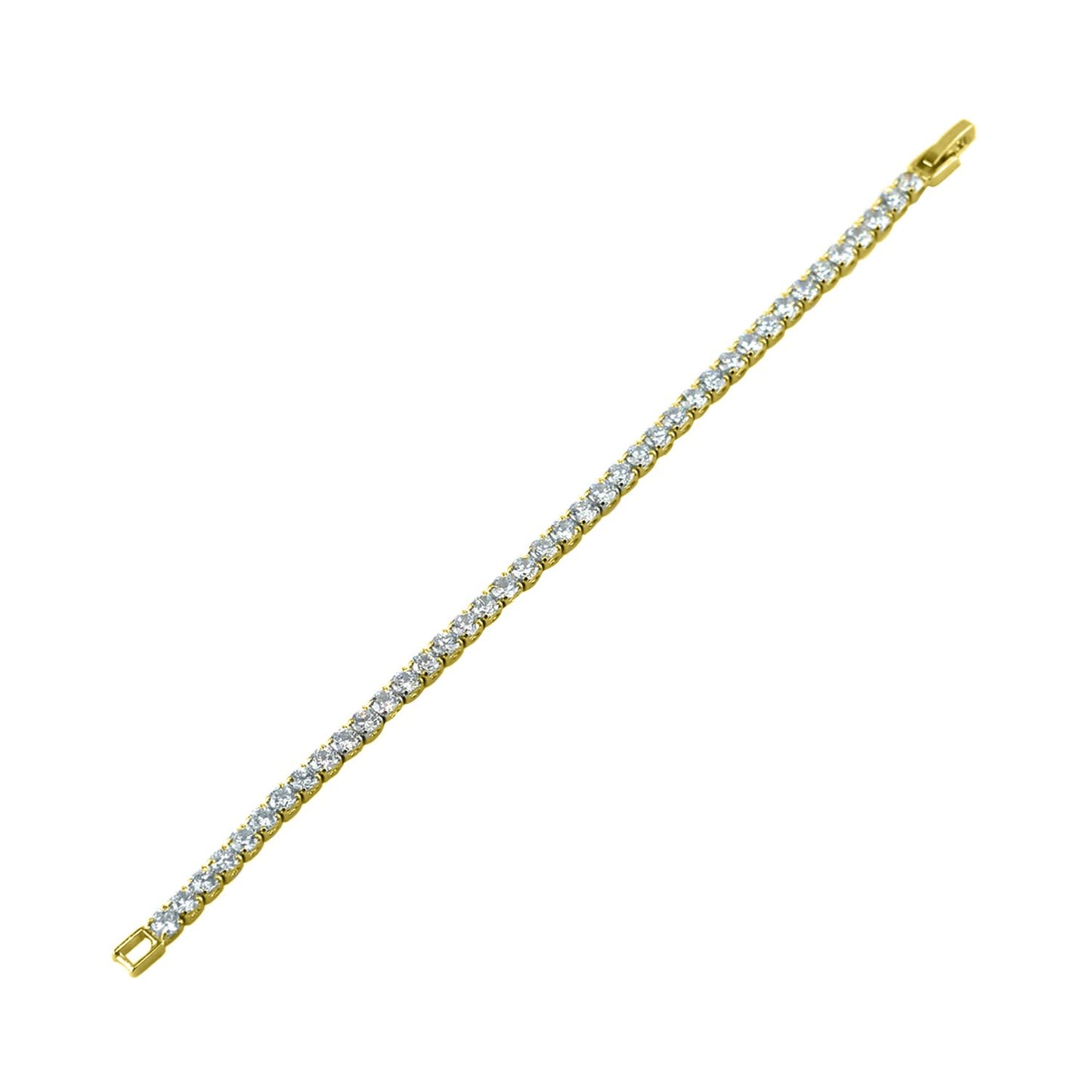 Micole 4mm Round CZ Tennis Bracelet – 7in