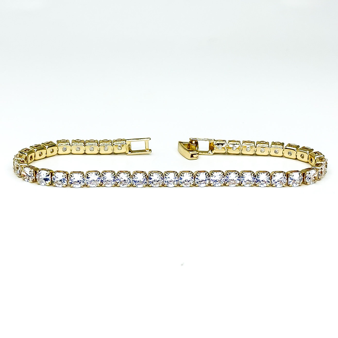 Micole 4mm Round CZ Tennis Bracelet – 7in