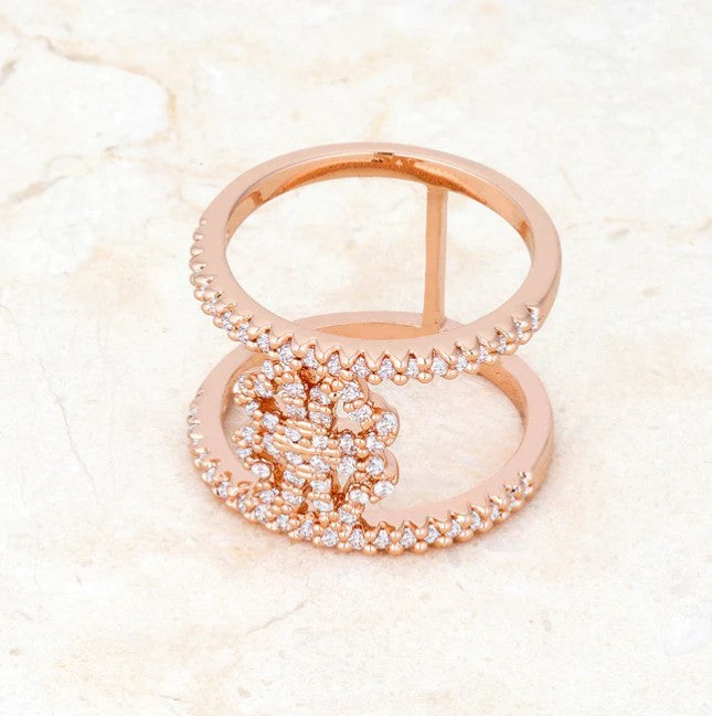 Lauren Delicate Clover Wrap Ring | 1ct