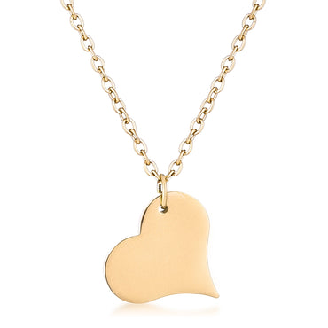 Megan Danity Heart Pendant | Stainless Steel