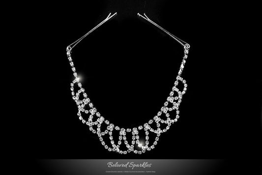 Essie Vintage Hair Chain and Forehead Chain | Rhinestone - Beloved Sparkles