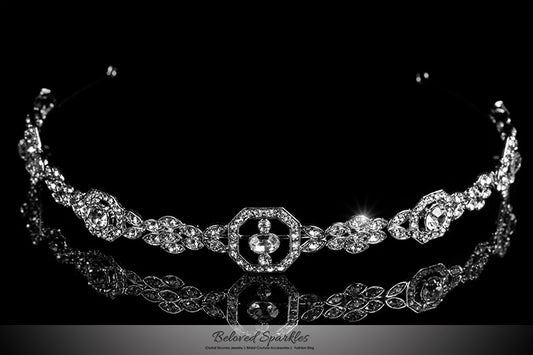 Ivana Halo Headband | Swarovski Crystal - Beloved Sparkles