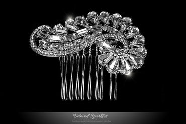 Salvia Vintage Paisley Hair Comb | Crystal - Beloved Sparkles
- 2