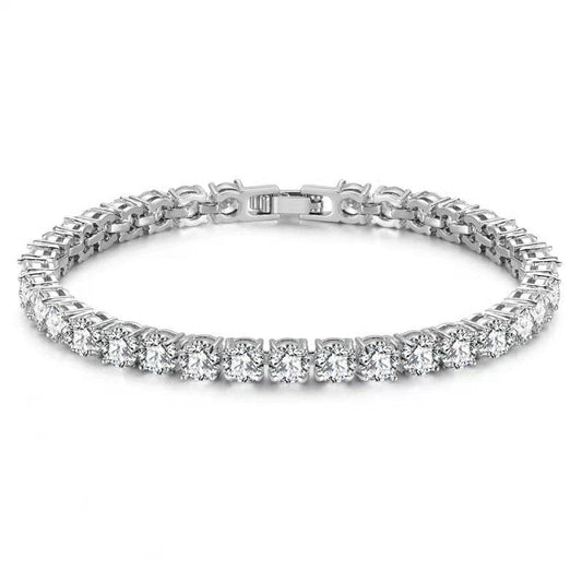 Carla 5mm Round CZ Tennis Bracelet | 7in
