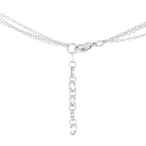Carol Multi Chain CZ Layered Necklace