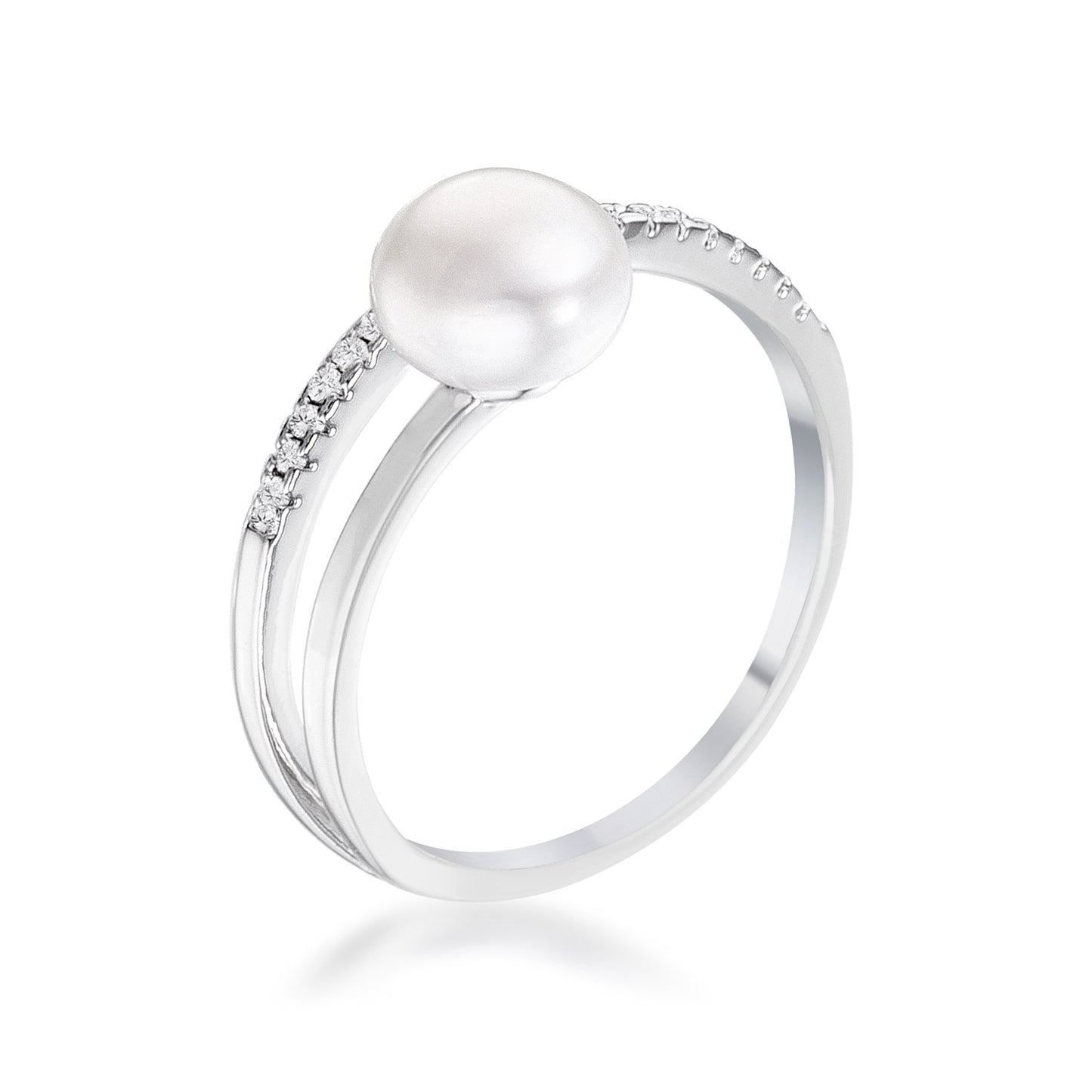 Darlene 8mm Freshwater Pearl Wrap Ring