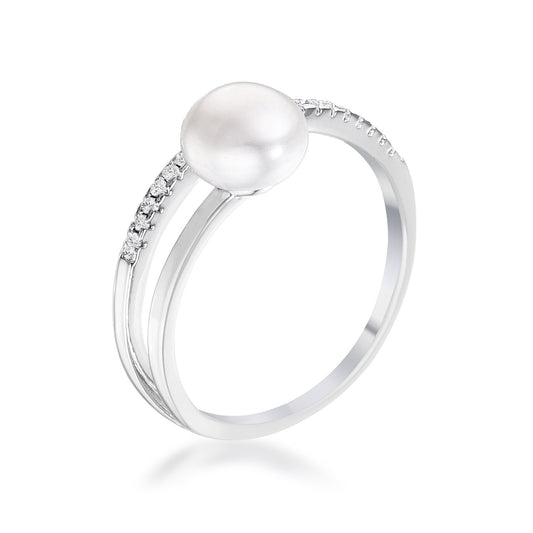 Darlene 8mm Freshwater Pearl Wrap Ring