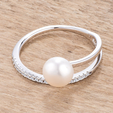 Darlene 8mm Freshwater Pearl Wrap Ring