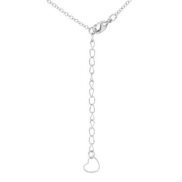 Deissy Interlocking Hearts Charm Necklace