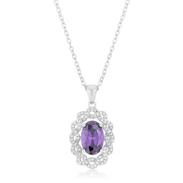 Destry Vinrage Amethyst Oval Pendant | 2.5ct