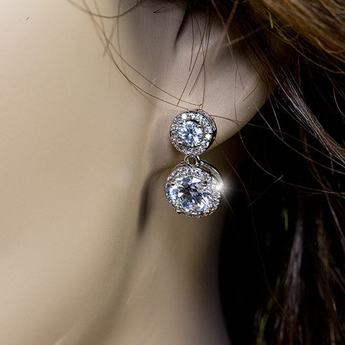 Fiona Divine Round Bezel Necklace Set