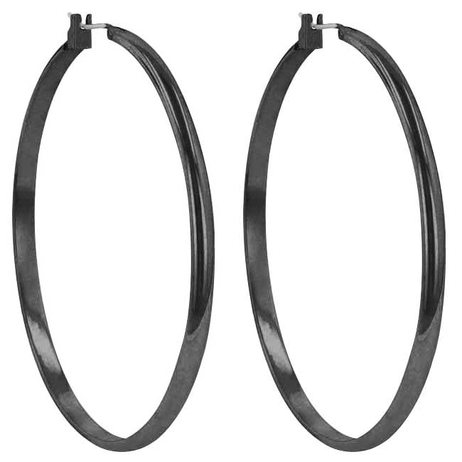 Flavia Large Fashion Hoop Earrings | 2.16in
