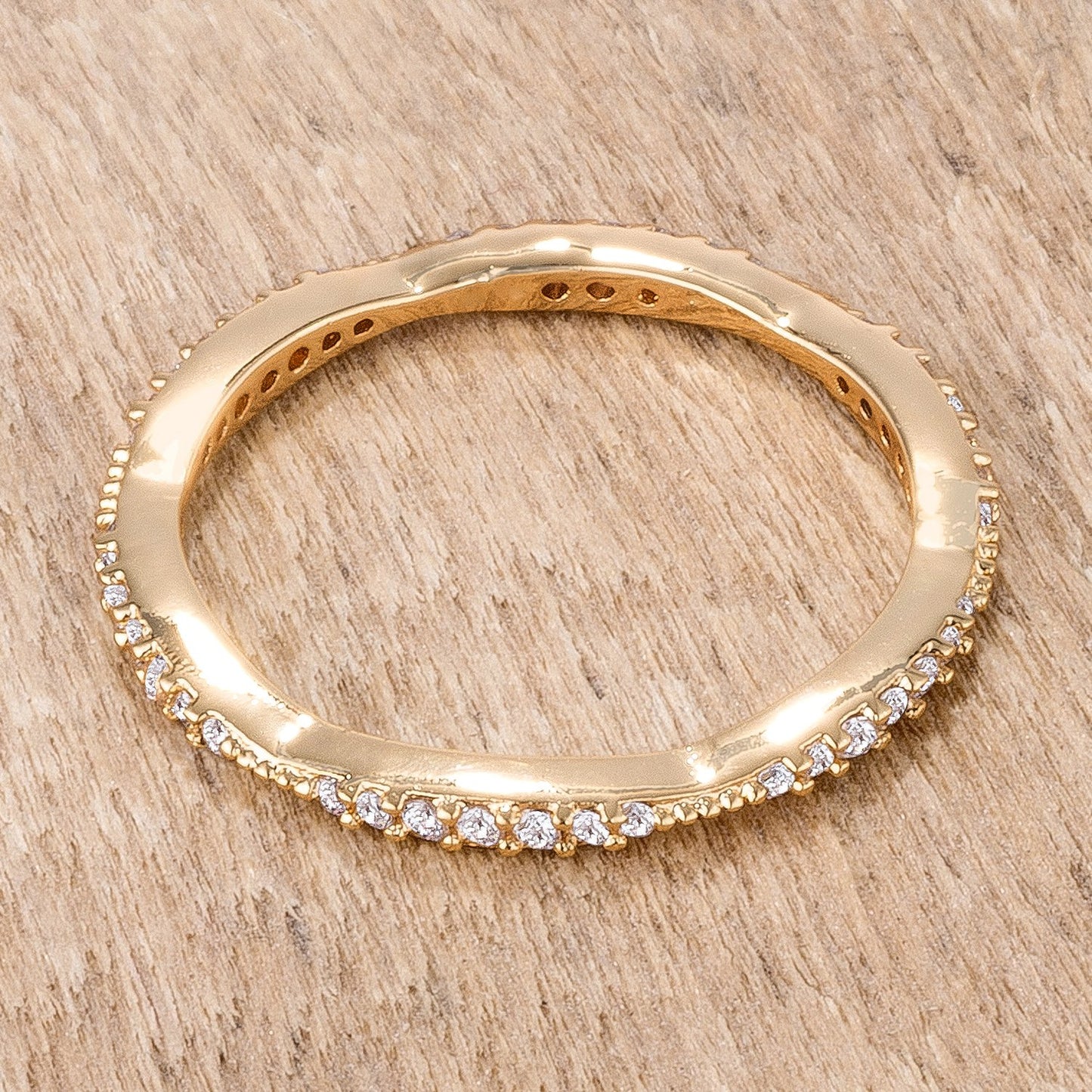 Giva Danity Pave CZ Eternity Ring