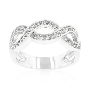 Gretel Infinity Paved Band Ring