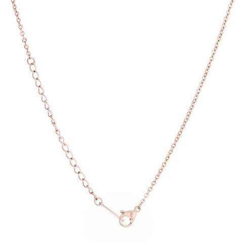 Jess Butterfly Rose Gold Necklace | Stainless Steel