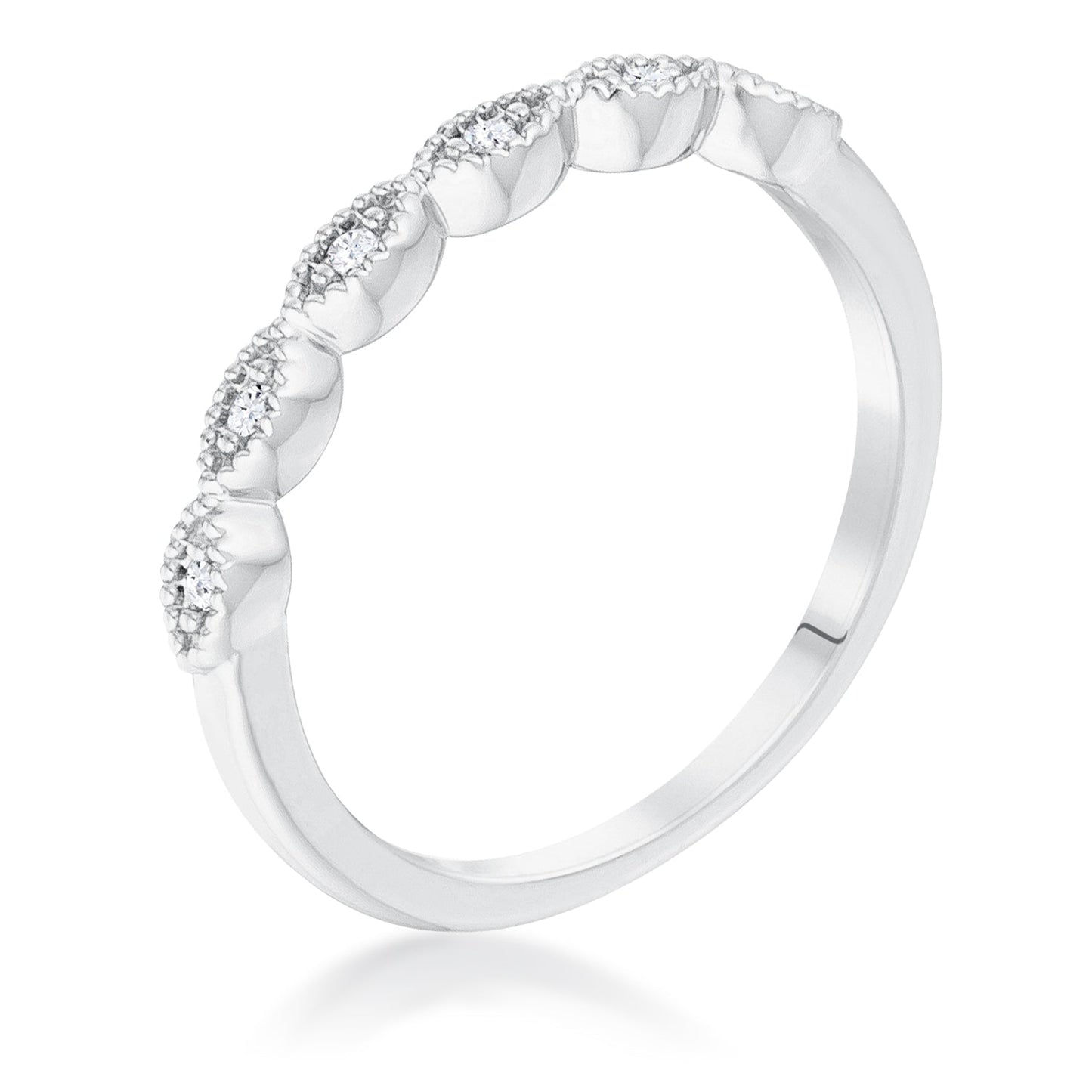 Kasey Cubic Zirconia Fashion Band Ring