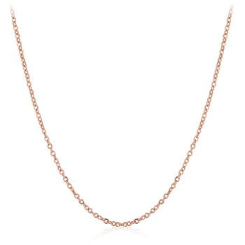 Livia Rose Gold Link Necklace | 16in
