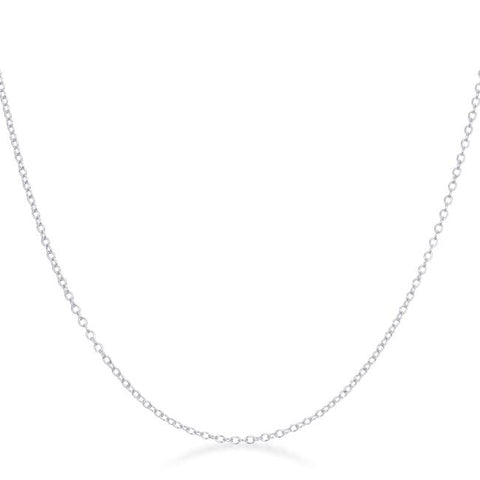 Livia .925 Sterling Silver Link Necklace | 16in