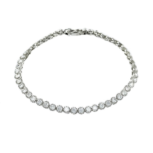Moreenie 5mm Round Tennis Bracelet | 7in | 13ct
