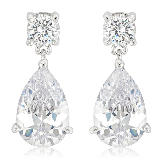 Lia 19x13mm Pear Drop Earring | 12ct