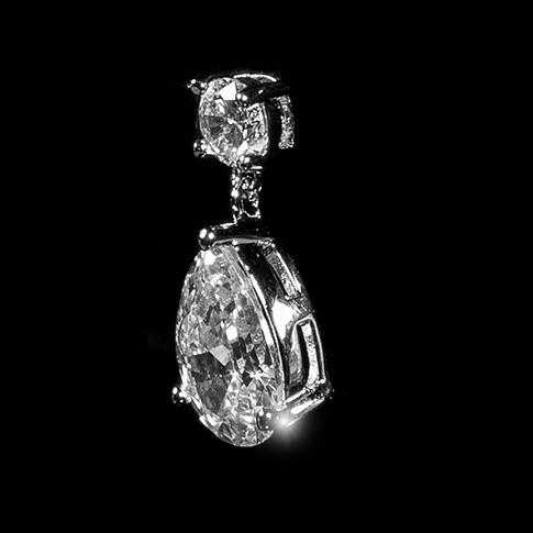 Nola 13mm or 19mm Pear Drop Earrings | 4ct or 10ct