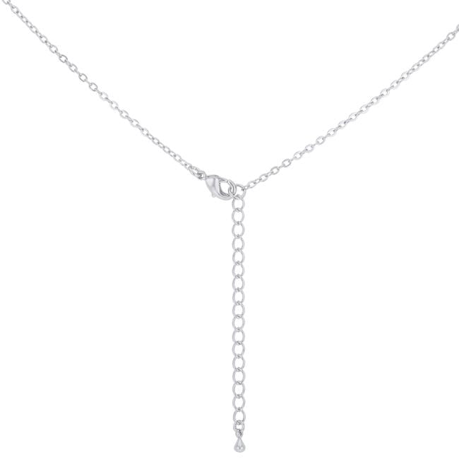 Olivia Graduated Round CZ Halo Pendant | 6ct