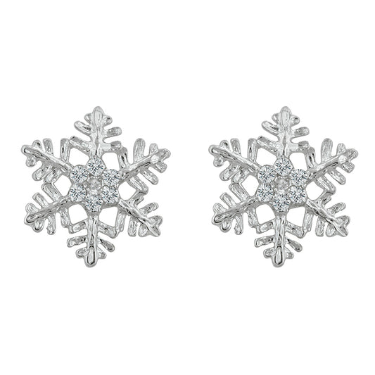Paula Snowflake Stud Earrings