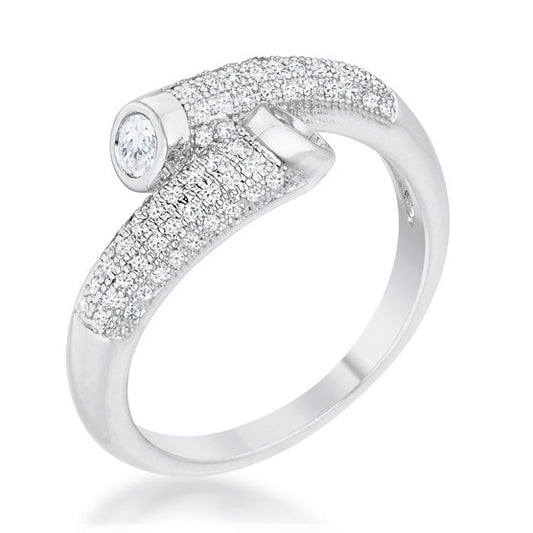 Perry CZ Wrap Fashion Band Ring