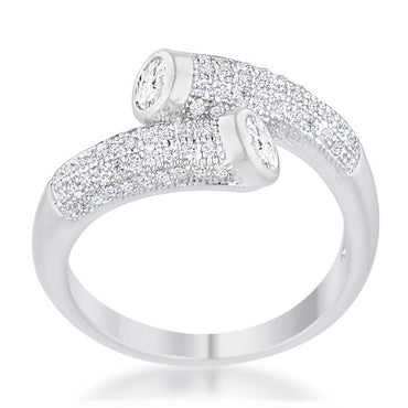 Perry CZ Wrap Fashion Band Ring