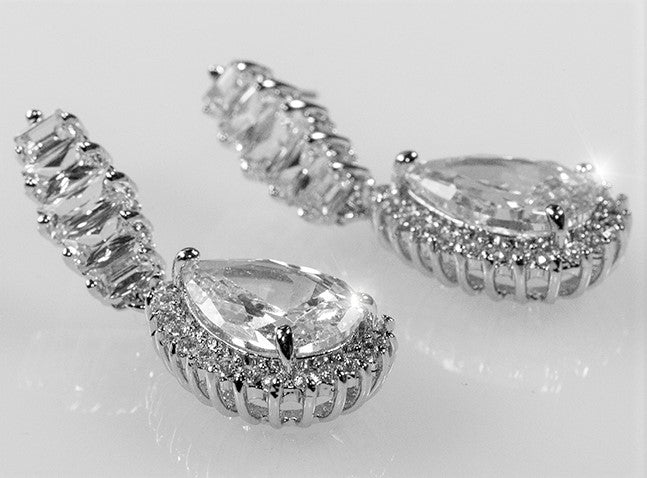 Lorola Tear Drop Statement Earrings