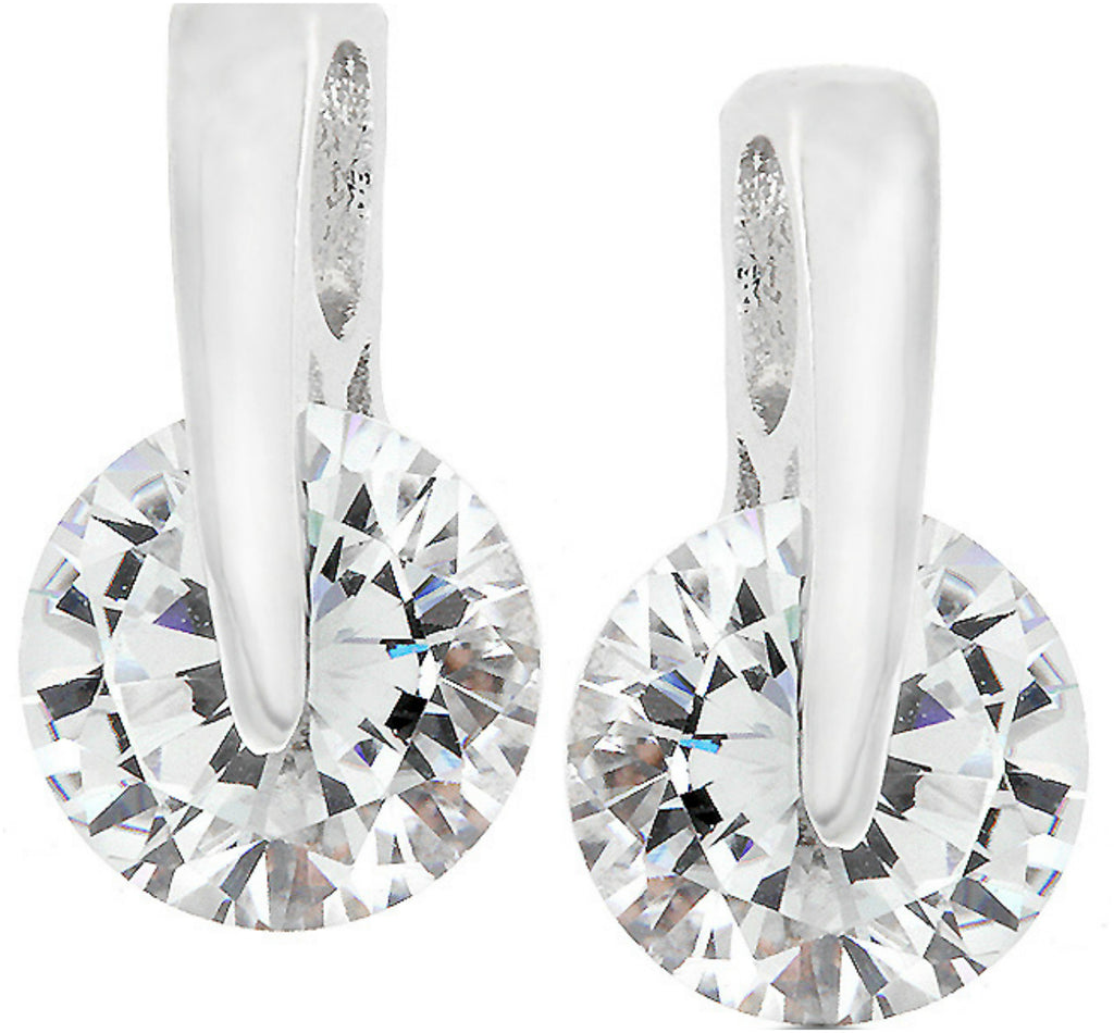 Tandy Clear Elegance Stud Earrings | 2ct