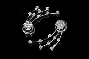 Lina Flower Hair Twist Pin | Rhinestone - Beloved Sparkles
- 2