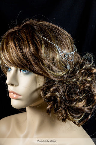 Gretel Vintage Hair Chaain and Forehea Chain | Rhinestone - Beloved Sparkles
