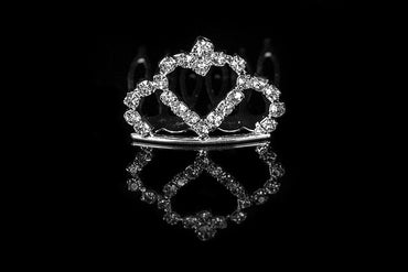 Tavla Petite Rhinestone Ornament Tiara | Rhinestone - Beloved Sparkles
- 2