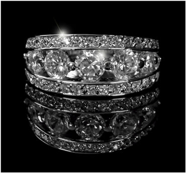 Ina Seven Stone Band Ring | 5ct