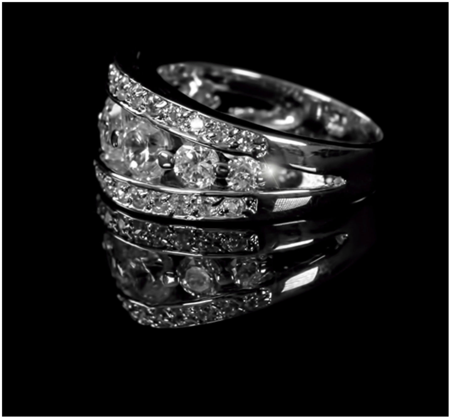 Ina Seven Stone Band Ring | 5ct