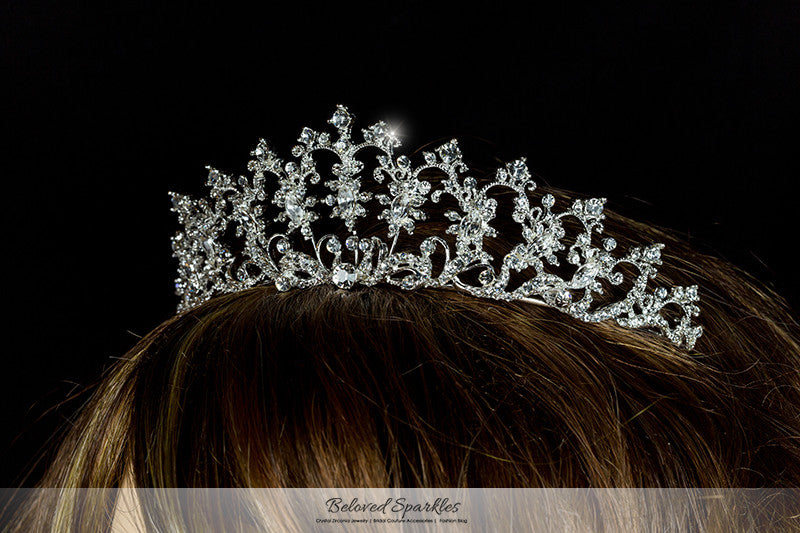 Lynette Vintage Filigree Tiara | Swarovski Crystal - Beloved Sparkles
- 5