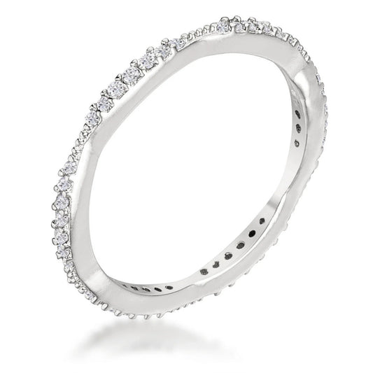 Giva Danity Pave CZ Eternity Ring