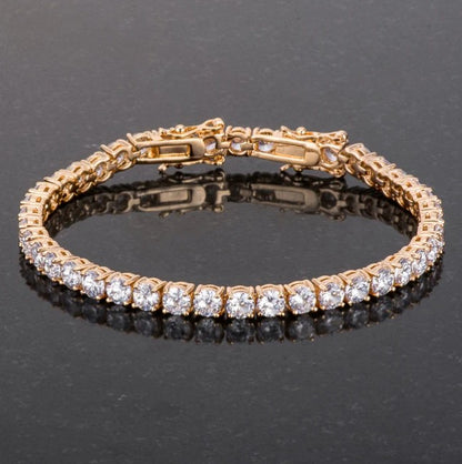 Juliette 3mm Round CZ Tennis Bracelet | 7.25in-8in | 10ct