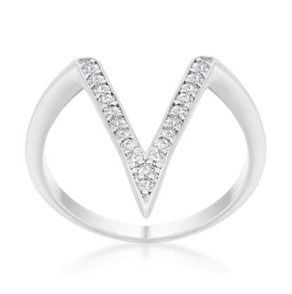 Michelle Delicate V-Shape  Fashion Ring