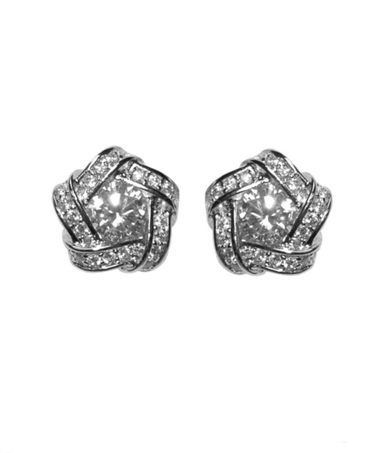 Bakara Pentagon Stud Earrings