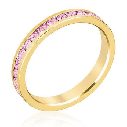 Gail 1.5mm Round Eternity Band Ring | 1ct